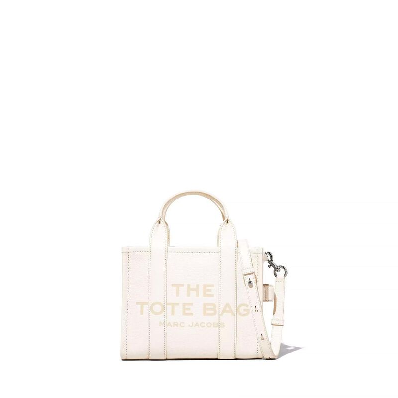 MARC JACOBS The Leather Small Tote Bag image number 8